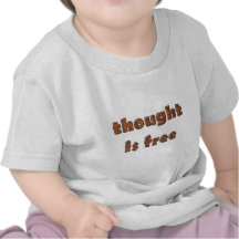thoughtisfree- (blanco) camisetas