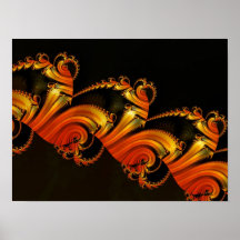 Three Wise Men Classic Fractal Poster