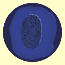 thumbprint pegatinas