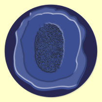 thumbprint pegatinas