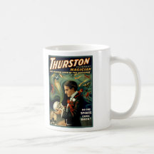 Thurston el gran mago C. 1915 Taza