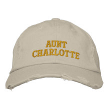 Tía Charlotte Gorra De Béisbol