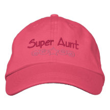 Tía Had estupendo bordado Gorras Bordadas