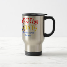 Tía orgullosa Autism Tazas De Café