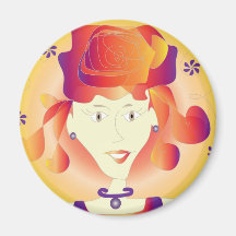 Tía Rosie Magnet Imán De Nevera