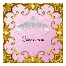 Tiara del blanco del oro del rosa de la fiesta de  comunicados personales 