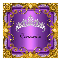 Tiara púrpura del blanco del oro de la fiesta de c comunicado personal  