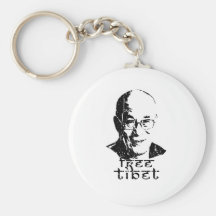 Tíbet libre llaveros personalizados