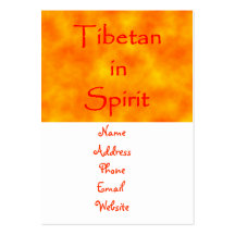 Tibetano en tarjetas del Alcohol-negocio Tarjetas De Visita