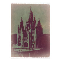 Tibidabo Barcelona Invitaciones Personalizada