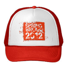 Tiburón 2012 de las vacaciones de primavera Red Ha Gorros Bordados