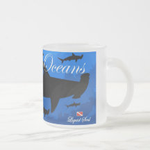 Tiburón de HammerHead - ahorre nuestros océanos Tazas