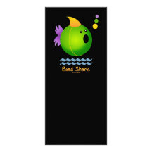 Tiburón de la gota - verde tarjeta publicitaria personalizada