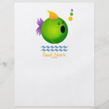 Tiburón de la gota - verde tarjetón