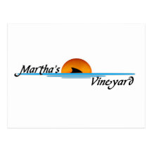 Tiburón del viñedo de Marthas Tarjeta Postal