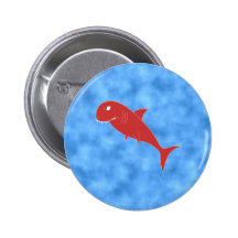 Tiburón rojo pins