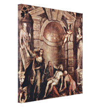 Ticiano Vecelli - Pieta Lona Estirada Galerias