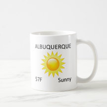 tiempo ALBUQUERQUE Taza De Café