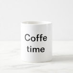 Tiempo de Coffe Taza De Café