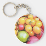 ¡Tiempo de cosecha - tomates! Llavero Personalizado