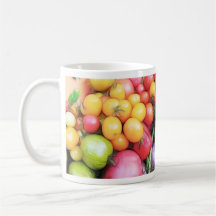 ¡Tiempo de cosecha - tomates! Tazas De Café