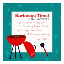 ¡Tiempo de la barbacoa! Comunicado Personalizado