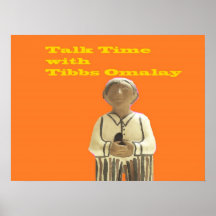 Tiempo de la charla del poster con Tibbs Omalay