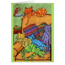 Tiempo de la siesta tarjetas