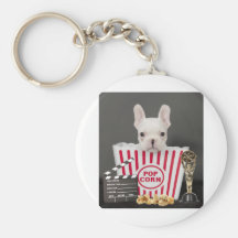 Tiempo de película llaveros personalizados