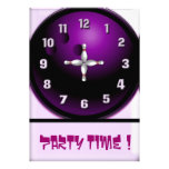 Tiempo del fiesta invitación