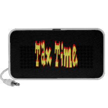 Tiempo del impuesto iPod altavoz