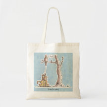 ¡Tiempo del reembolso - pájaro que cae en gato! Bolsas