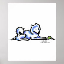 Tiempo del samoyedo hacia fuera impresiones
