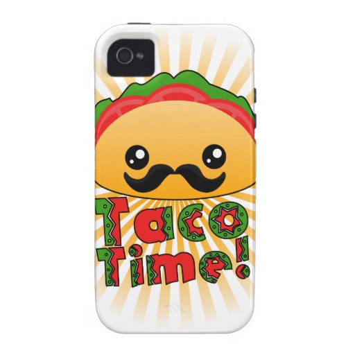 Tiempo del Taco Vibe iPhone 4 Carcasa