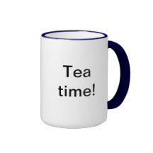 ¡Tiempo del té! Tazas
