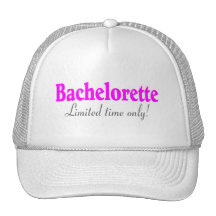 Tiempo limitado de Bachelorette solamente Gorros