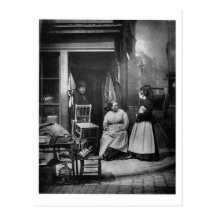 Tienda de desperdicios en Londres - foto 1876 del  Tarjeta Postal
