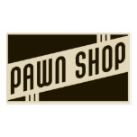 tienda de empeño retra tarjetas de visita
