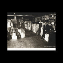 Tienda de la alimentación impresiones de lienzo