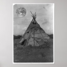 Tienda de los indios norteamericanos de Marte Posters