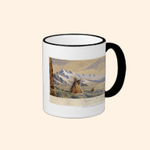 Tienda india de los indios del Ute, Salt Lake City tazas