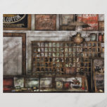 Tienda - para todas sus necesidades y fuentes tarjetas informativas
