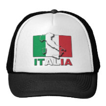 Tierra de la bandera de Italia Gorro