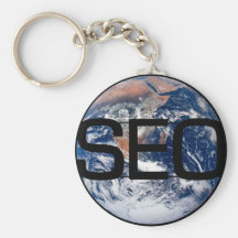 Tierra de SEO Llavero Personalizado