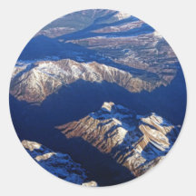 Tierra del PLANETA de las montañas rocosas de Colo Etiquetas