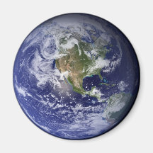 Tierra del planeta imanes  