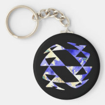 Tierra del planeta llavero personalizado