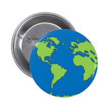 Tierra del planeta pin