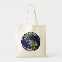 Tierra llena bolsa de mano