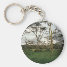 Tierra salvaje de África Kenia Llaveros Personalizados